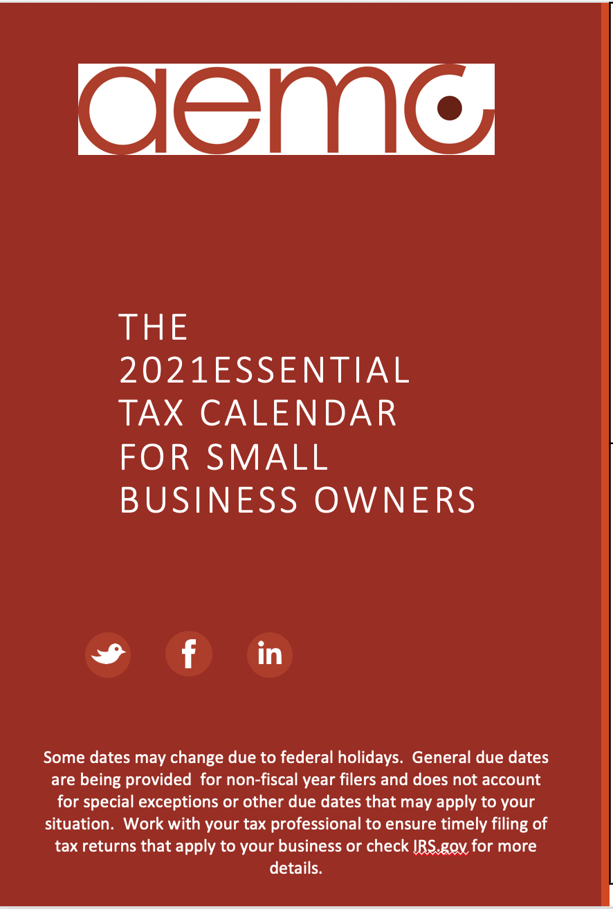 Small Business Tax Calendar 2025 